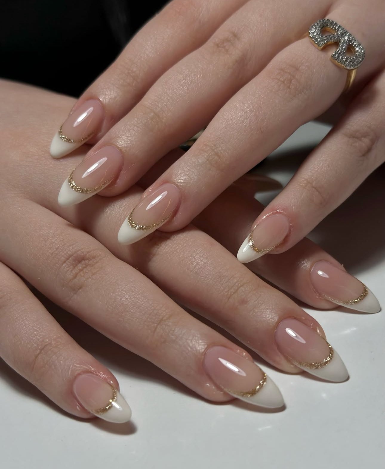 Glitter French