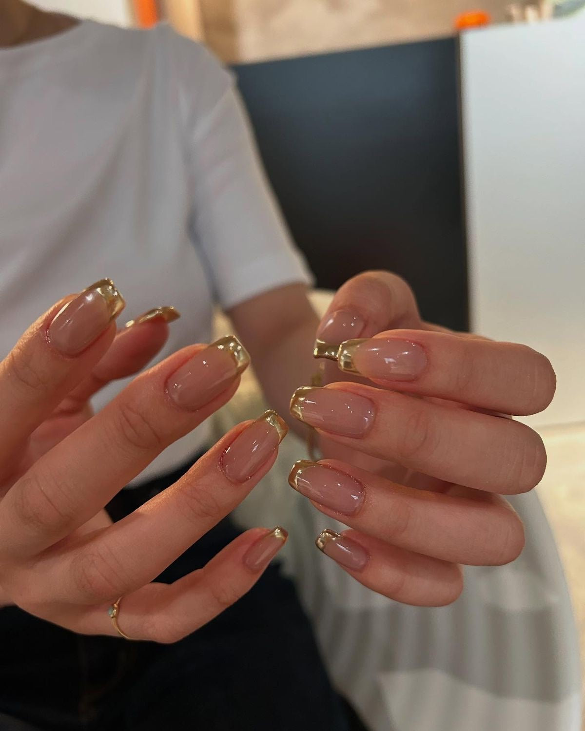 Gold French