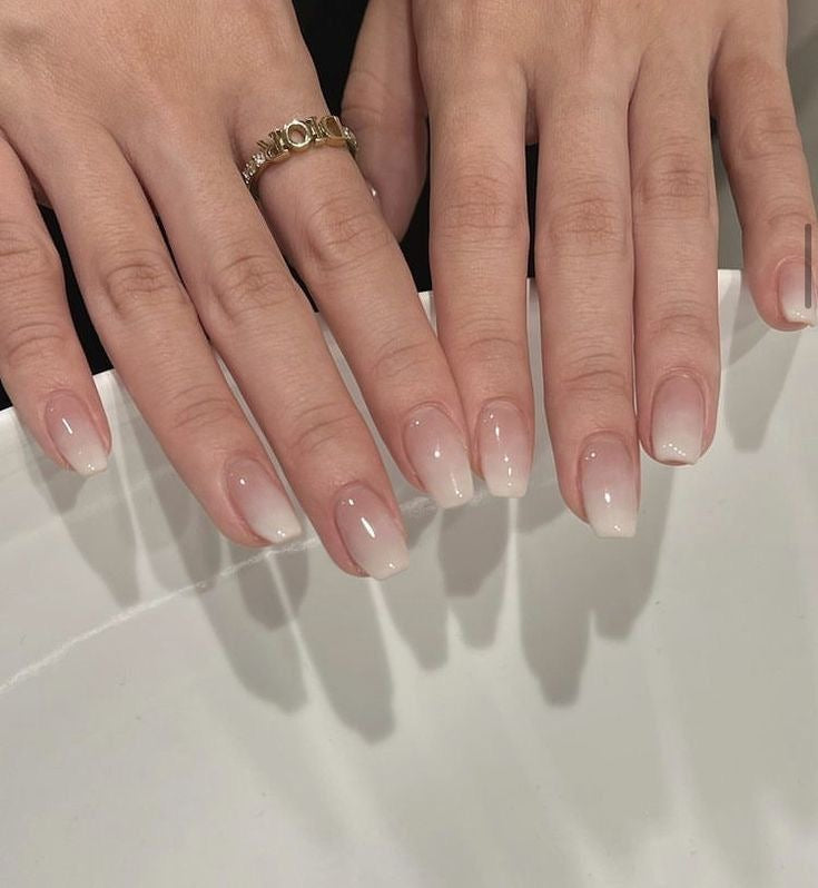 Realistic Ombre With Nude Base
