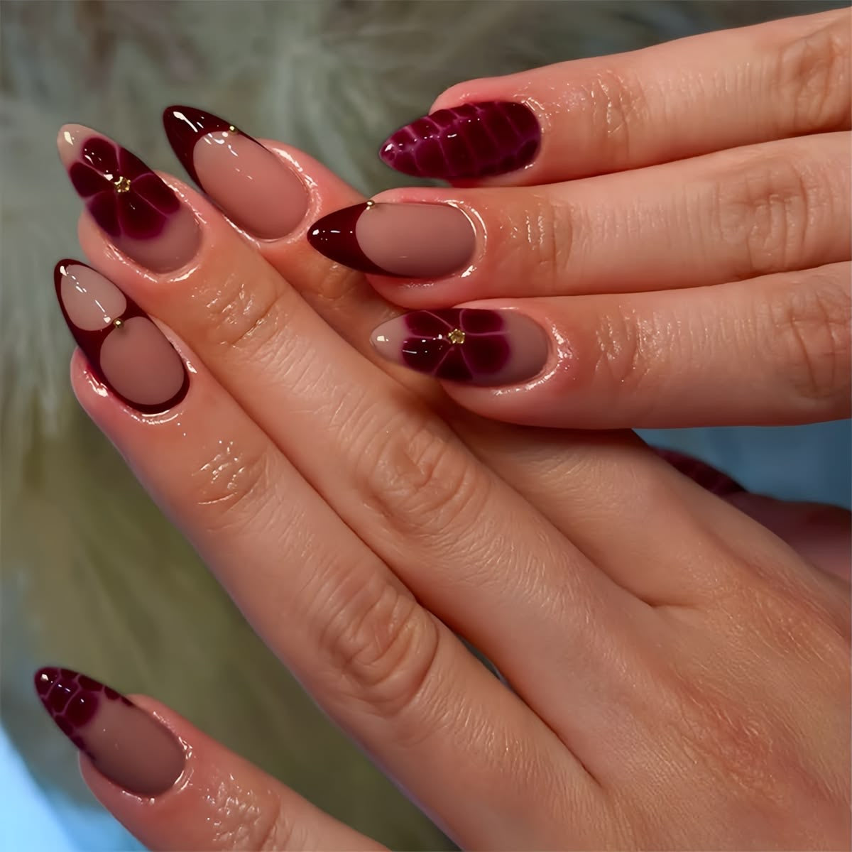 Burgundy Bloom
